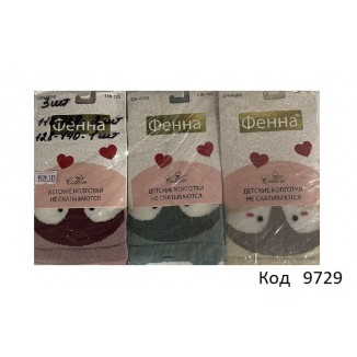 Колготки для дівчинки ФЕНА   Малюнок 3Д   92-104//128-140 6(2)шт