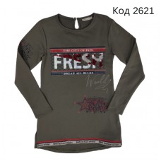 Tr Туніка для дівчинки 2-х нитка BNN 9787  140-176 4 шт.