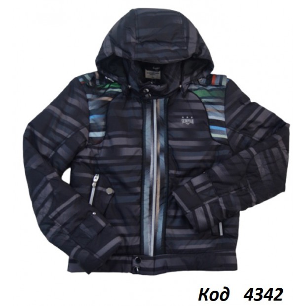 Ch Куртка для хлопчика синтапон Skorpian підліток .134-152  5(4) шт