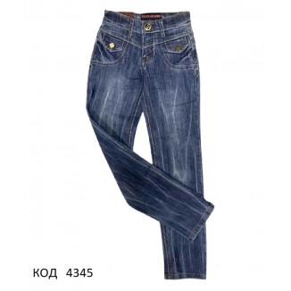 .Ch Штани для дівчинки ДЖИНС Yuke 2102     21-25. 5 р.