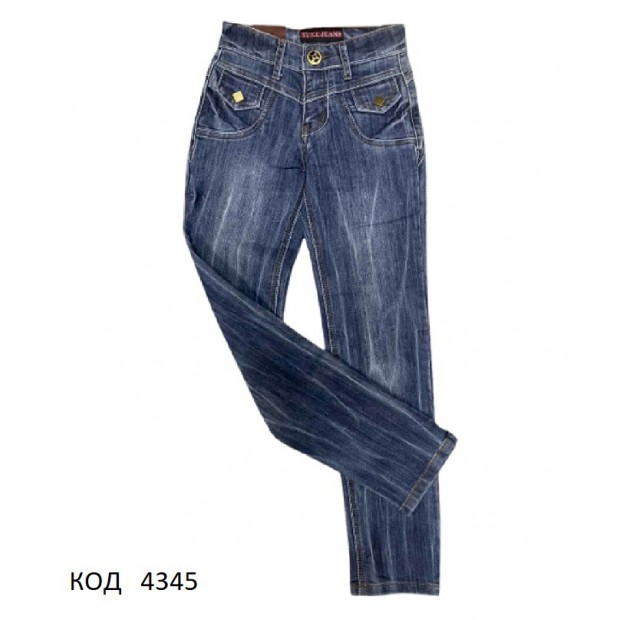 .Ch Штани для дівчинки ДЖИНС Yuke 2102     21-25. 5 р.