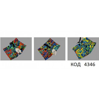 Шорти купальні для хлопчика Z.FIVE 214-2 МІКС КОЛЬОРІВ   28-36  5-9 років  5шт
