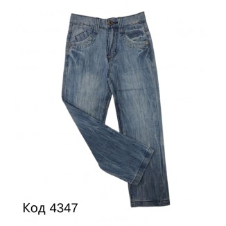 Ch Штани для хлопчика ДЖИНС Yuke 4077  17-21  5 р.