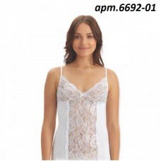 BR Майка жіноча 6692,01  БІЛИЙ         6(1)шт.