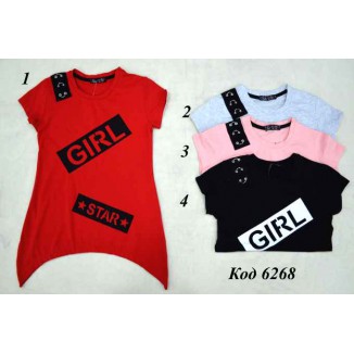 Туника девочка стрейч MODA 3010 (128-158)  5 шт