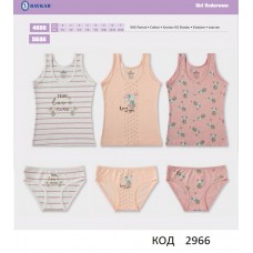 BR Набір білизни для дівчинки(майка+ТРУСИ) 4688/5686    6(3) шт.