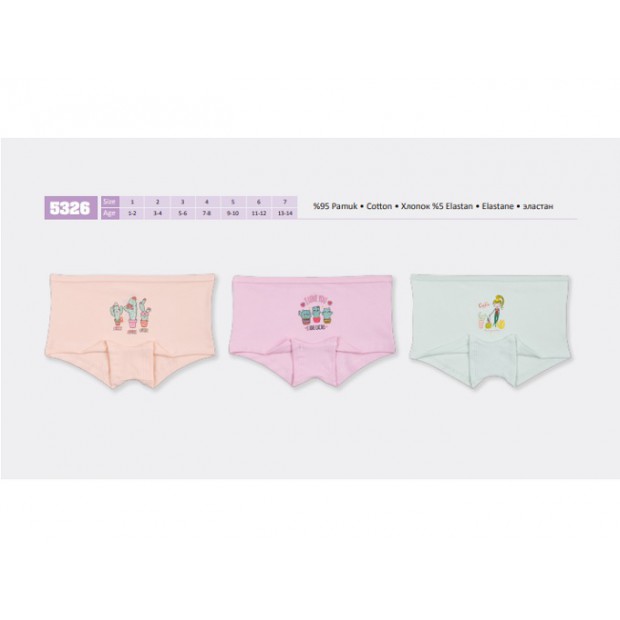 BR Шорти для дівчинки  5326,99    06   12(6) шт.